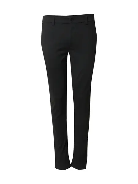 JACK & JONES Chino nohavice  čierna