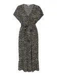 ONLY Šaty 'ONLZILLA ADELE'  svetlosivá / čierna