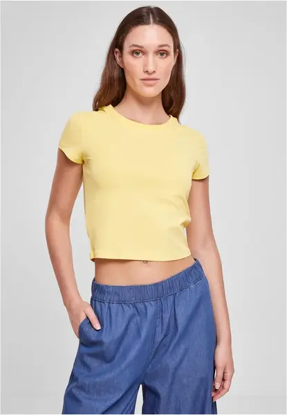 Women's stretch jersey Cropped Tee vintagesun