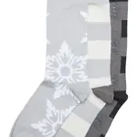 Unisex Christmas Socks Urban Classics Christmas Snowflakes Socks 3-Pack