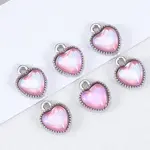 Alloy Glass Charms