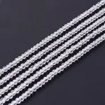 Transparent Glass Beads Strands