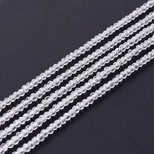 Transparent Glass Beads Strands