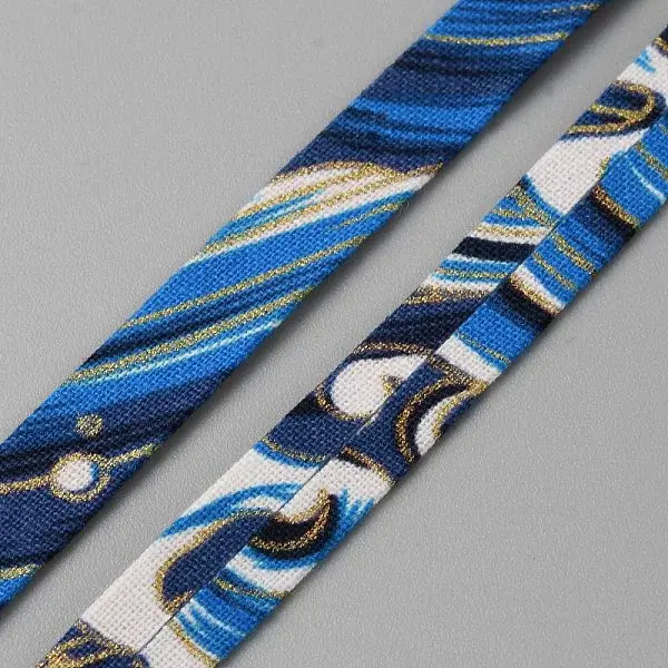 5M Japanese Printed Wave Cotton Ribbons