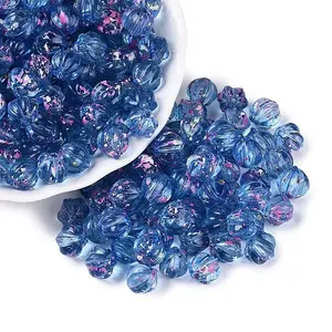 Picasso Transparent Glass Beads