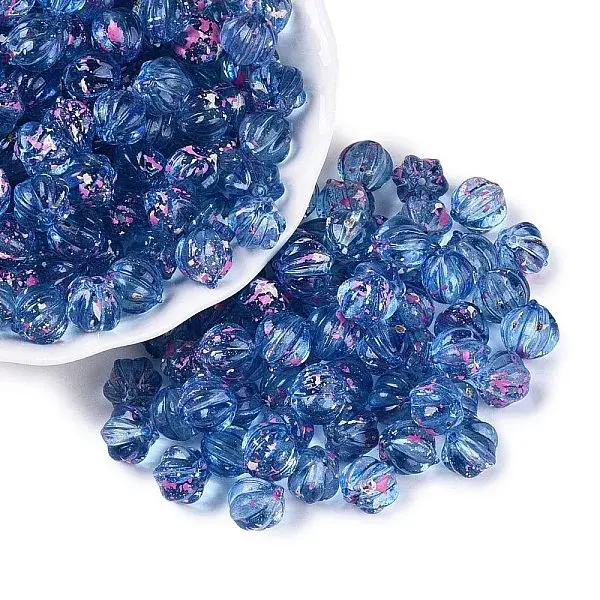 Picasso Transparent Glass Beads