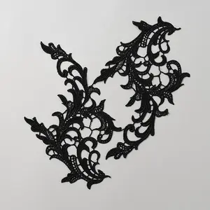 Polyester Embroidery Flower Lace Appliques