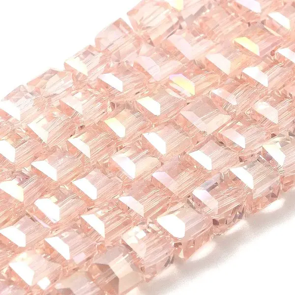 Electroplate Glass Beads Strands