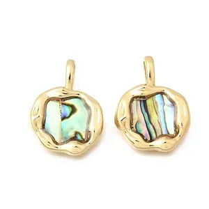 Natural Paua Shell Pendants