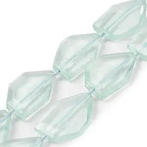 Transparent Glass Beads Strands
