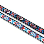 Ethnic Style Jacquard Polyester Ribbons