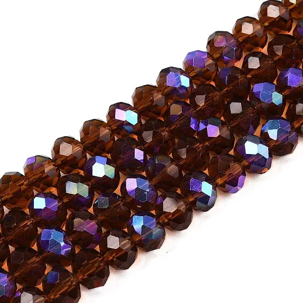 Electroplate Glass Beads Strands