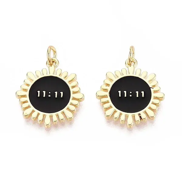 Brass Enamel Pendants