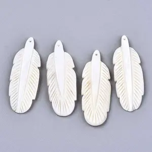 Natural Freshwater Shell Pendants