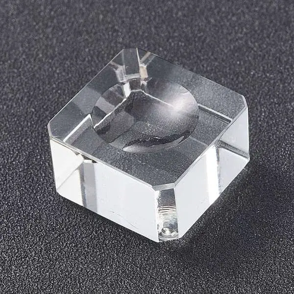 Glass Crystal Ball Display Stand