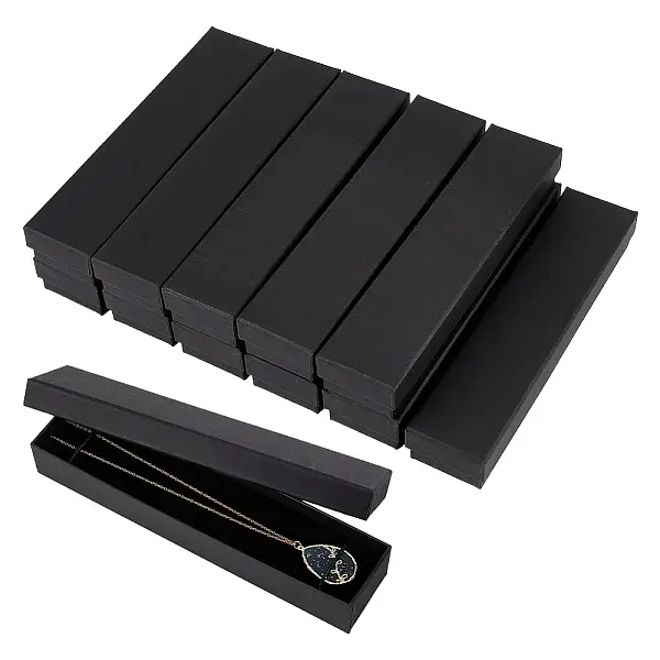 Cardboard Paper Necklace Boxes