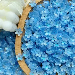 Electroplate Transparent Glass Beads