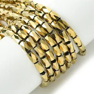 Electroplate Glass Beads Strands