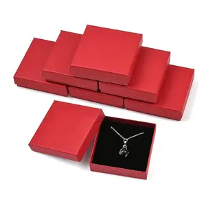 6Pcs Square Cardboard Necklace Box