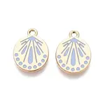 Rack Plating Alloy Enamel Pendants