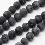 Natural Larvikite Beads Strands