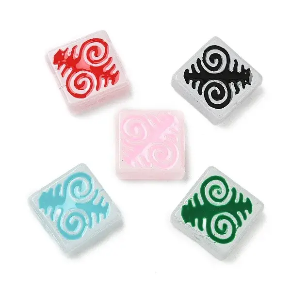 Baking Painted Glass Beads