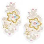 3D Flower Polyester Embroidery Sew on Appliques