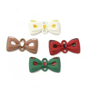 Spray Painted Alloy Pendants