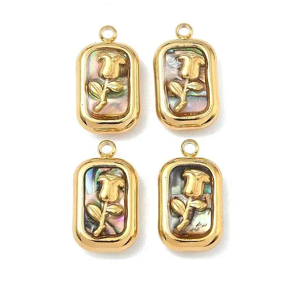 304 Stainless Steel Shell Pendants