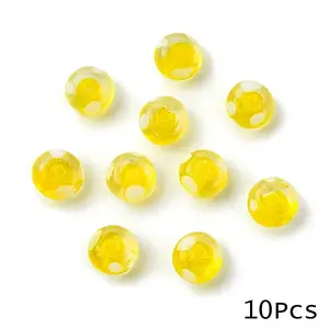 10Pcs Handmade Lampwork Beads