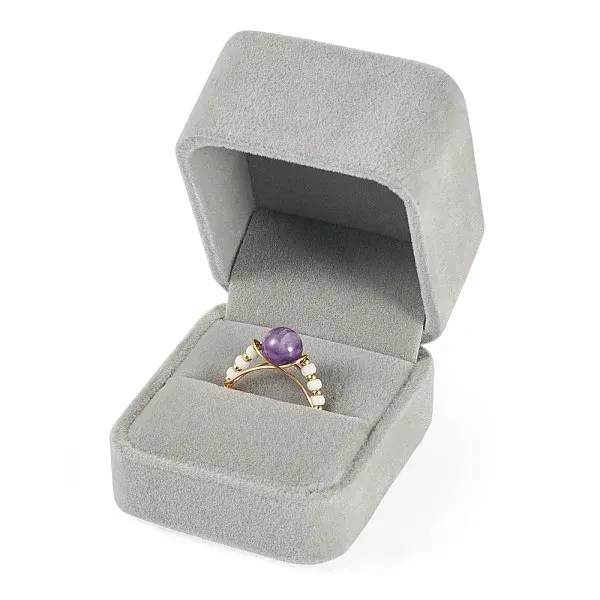 Velvet Ring Boxes