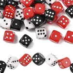 60Pcs 3 Colors Acrylic Beads