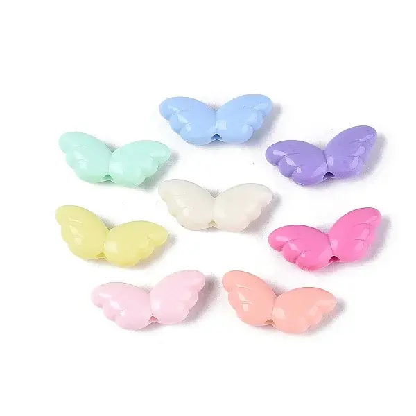 Opaque Plastic Beads