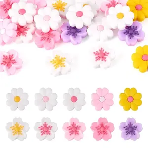 20Pcs 10 Styles Silicone Beads