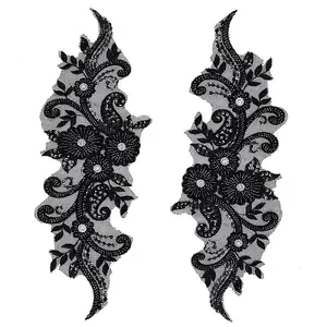 2Pcs Lace Embroidery Sewing Fiber