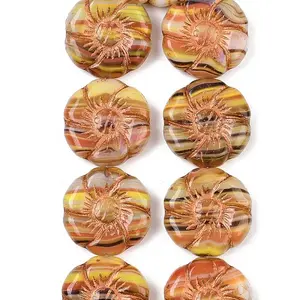 Czech Pressed Glass Beads