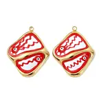 304 Stainless Steel Enamel Pendants