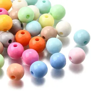 Opaque Acrylic Beads