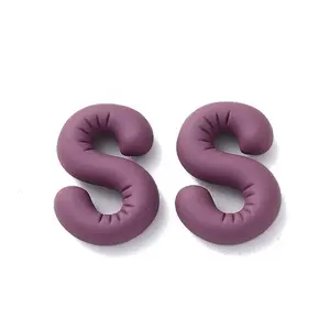 Spray Painted Alloy Pendants