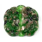 Handmade Gold Sand Lampwork Links Connectors