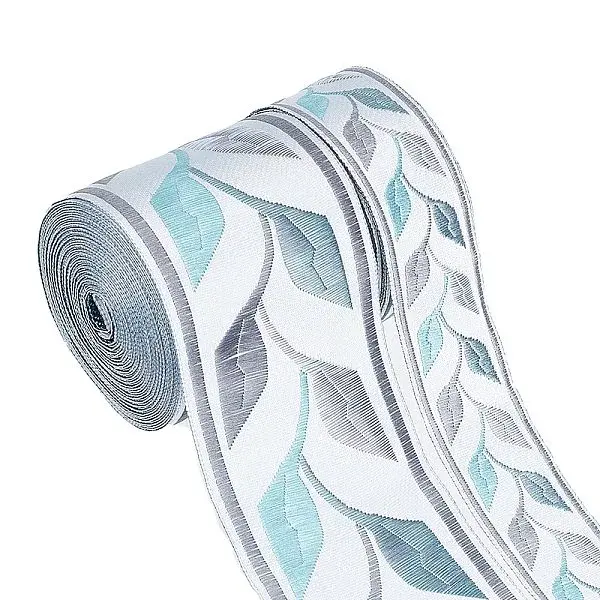 10M 2 Styles Embroidery Polyester Ribbon