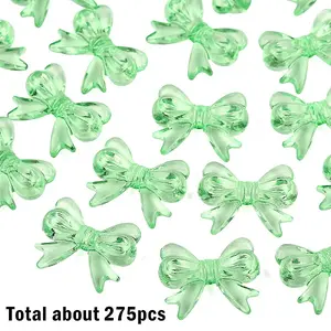 275Pcs Transparent Acrylic Beads