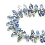 Electroplate Transparent Glass Beads