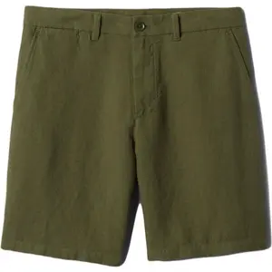 GAP LINEN FIXED WAIST Pánské kraťasy, khaki, velikost