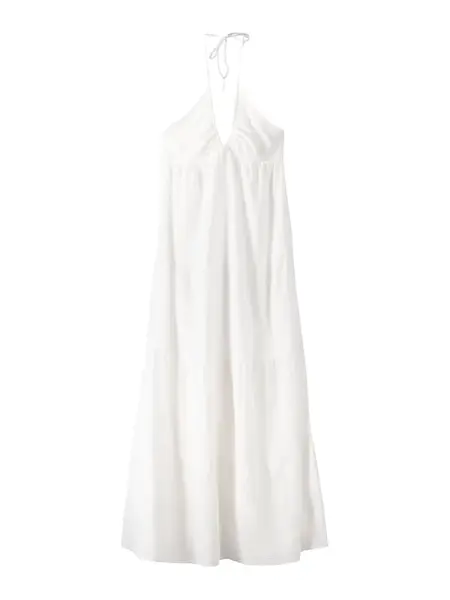 Bershka Šaty  biela