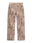 Pull&Bear Džínsy  žltohnedá / brokátová / tmavohnedá
