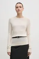 Svetr z hedvábné směsi Calvin Klein