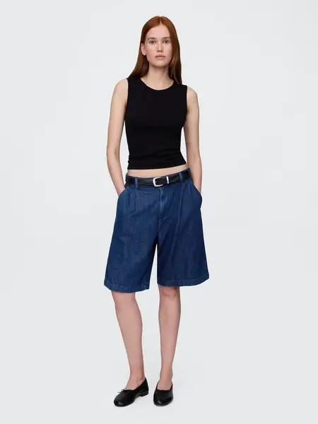 GAP Denim shorts bermuda UltraSoft - Women's