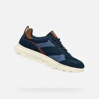 Dark blue men's sneakers Geox Spherica - Men