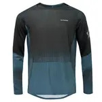 Klimatex TROY Pánske MTB tričko s dlhým rukávom, tmavo modrá, veľkosť XXXL